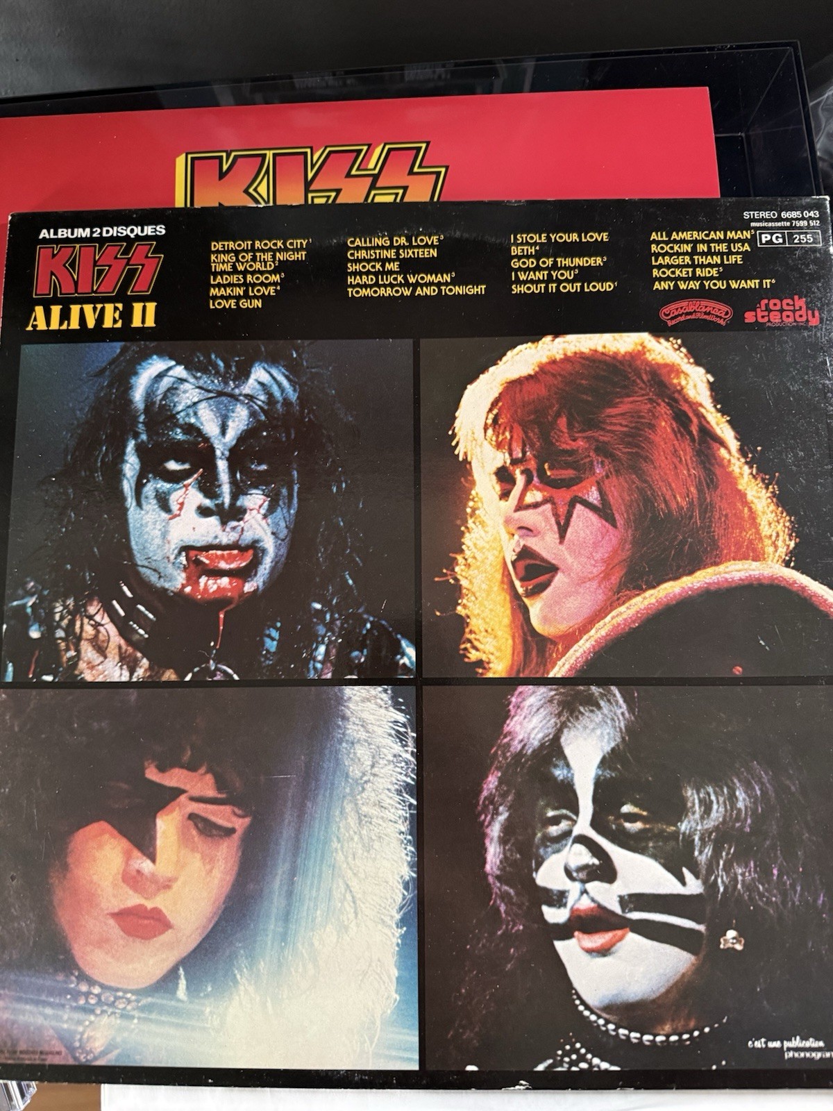 KISS ALIVE II FRENCH PRESS