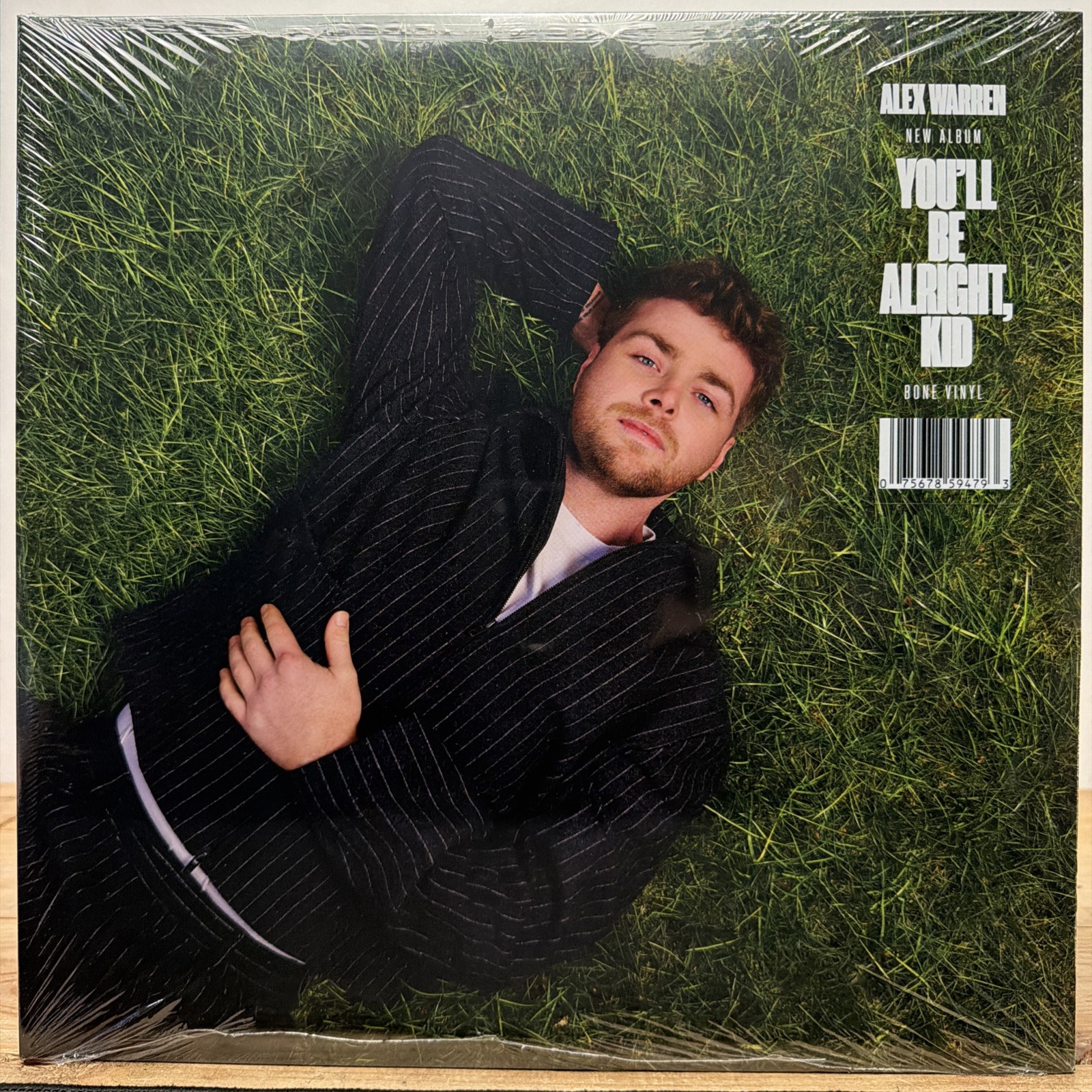 Alex Warren You’ll Be Alright, Kid (Vinyl) 12″ Album Colored Bone Gray Vinyl NEW