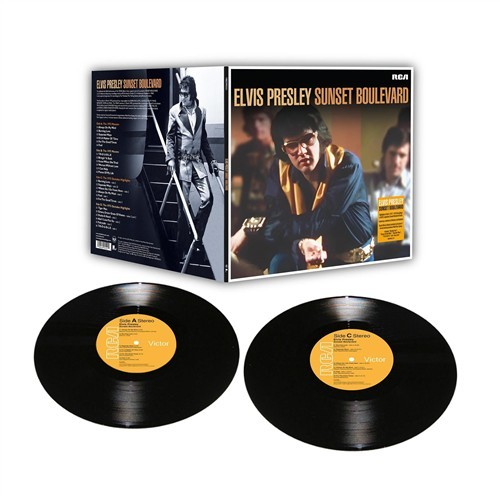 ELVIS PRESLEY SUNSET BOULEVARD: BLACK) 2LP VINYL NEW