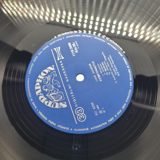 Supraphon Janáček Czech Philharmonic Sinfonietta Taras Bulba Record Album Vinyl