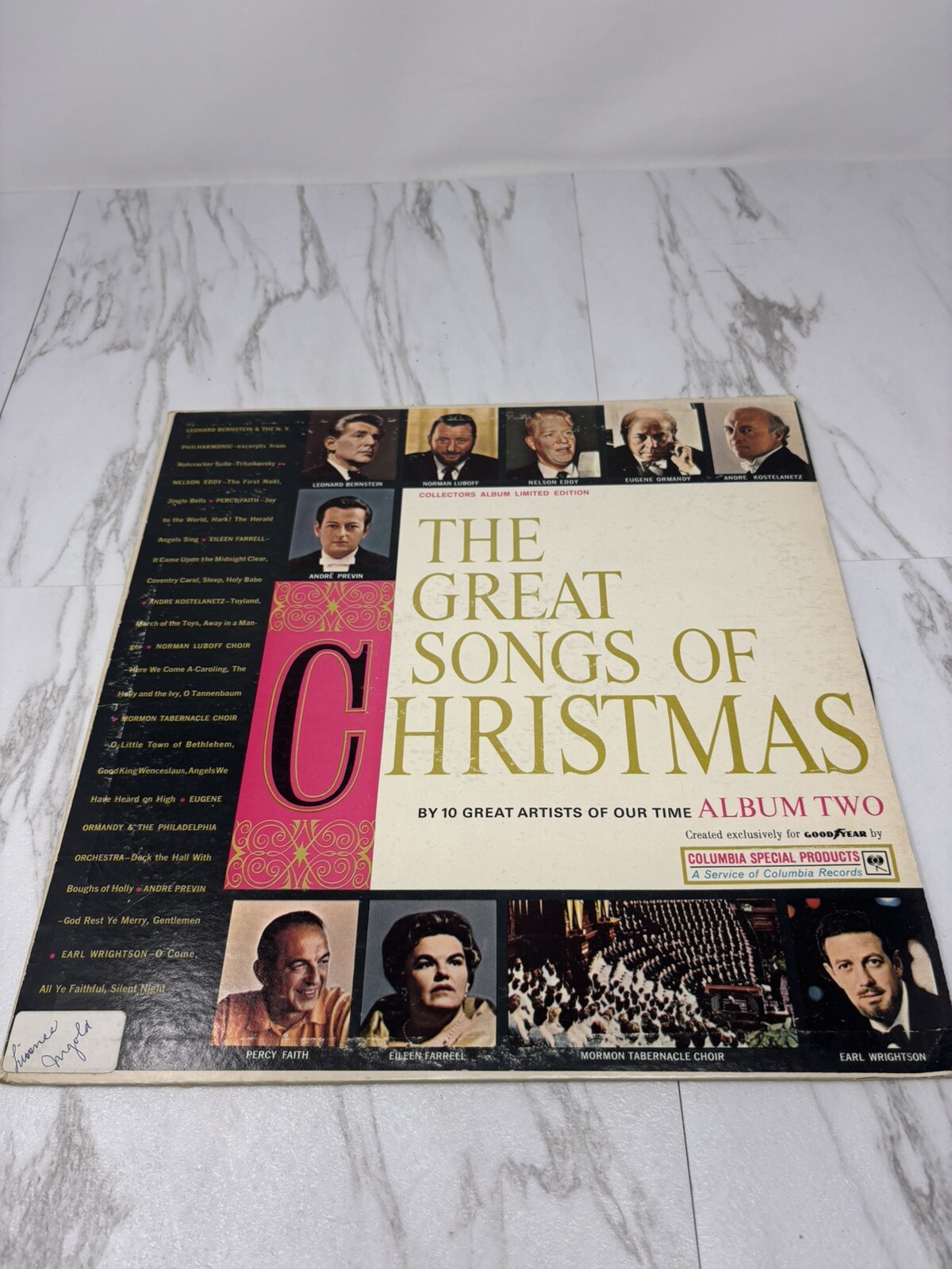 The Great Songs Of Christmas Album 2 1962