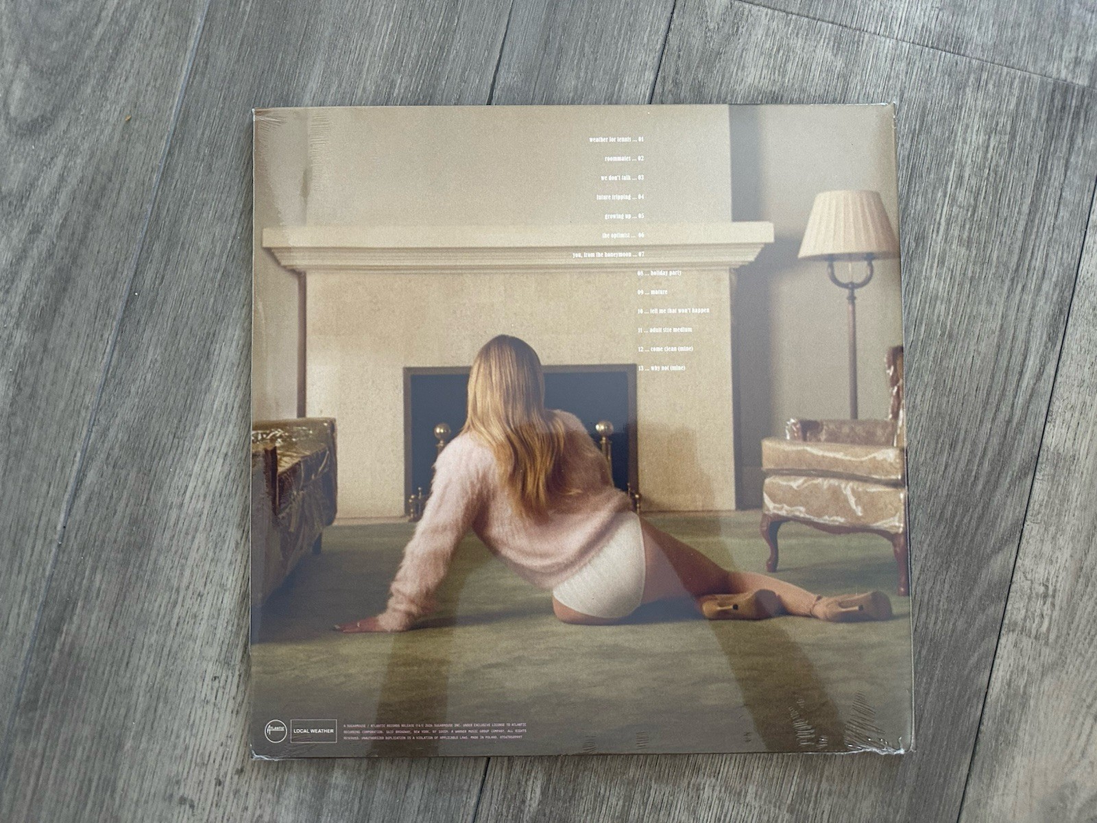 Hilary Duff Luck…Or Something Vinyl Translucent Cranberry Colored NEW Sealed!