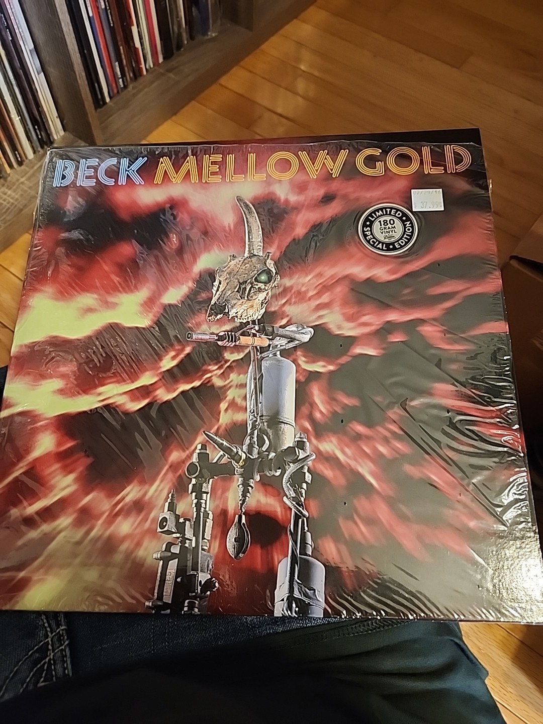 NEAR MINT Beck Vinyl Mellow Gold Bong Load (Limited Edition BL-25) 734 of 2,016
