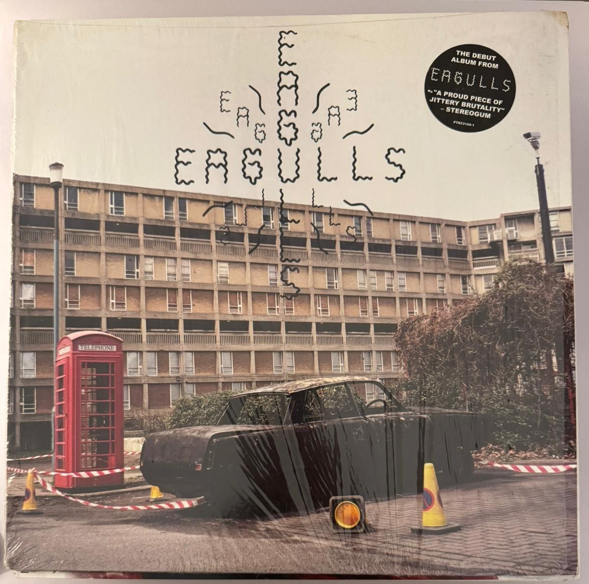 EAGULLS – EAGULLS – VINYL LP BLACKJ – 2014 PARTISAN RECORDS – VG+ – A11