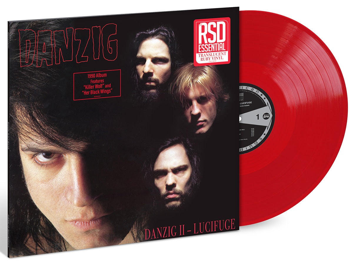 Danzig – (PRE ORDER 5/29/2026) Danzig Ii – Lucifuge (Indie Exclusive) (RED VINYL
