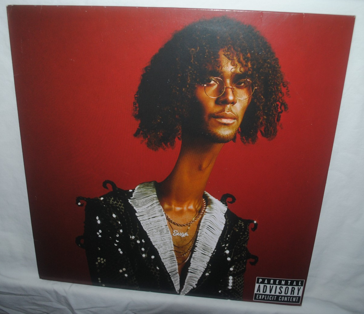 Kyle Dion, SUGA, LP record album, NM, RED VINYL, AWAL KDION01UO, PARENTAL ADV.