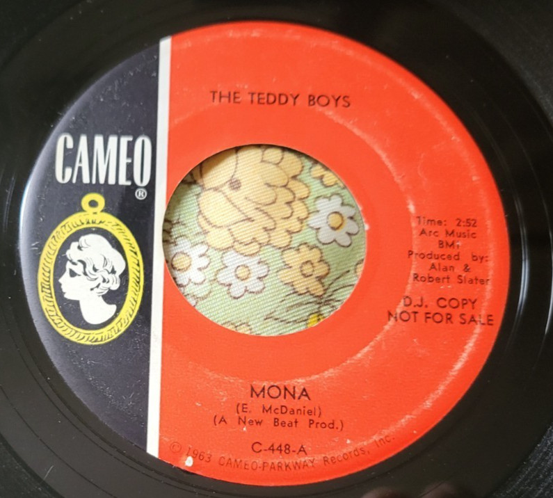 Wild Garage Punk Shaker 45 The Teddy Boys Mona HEAR