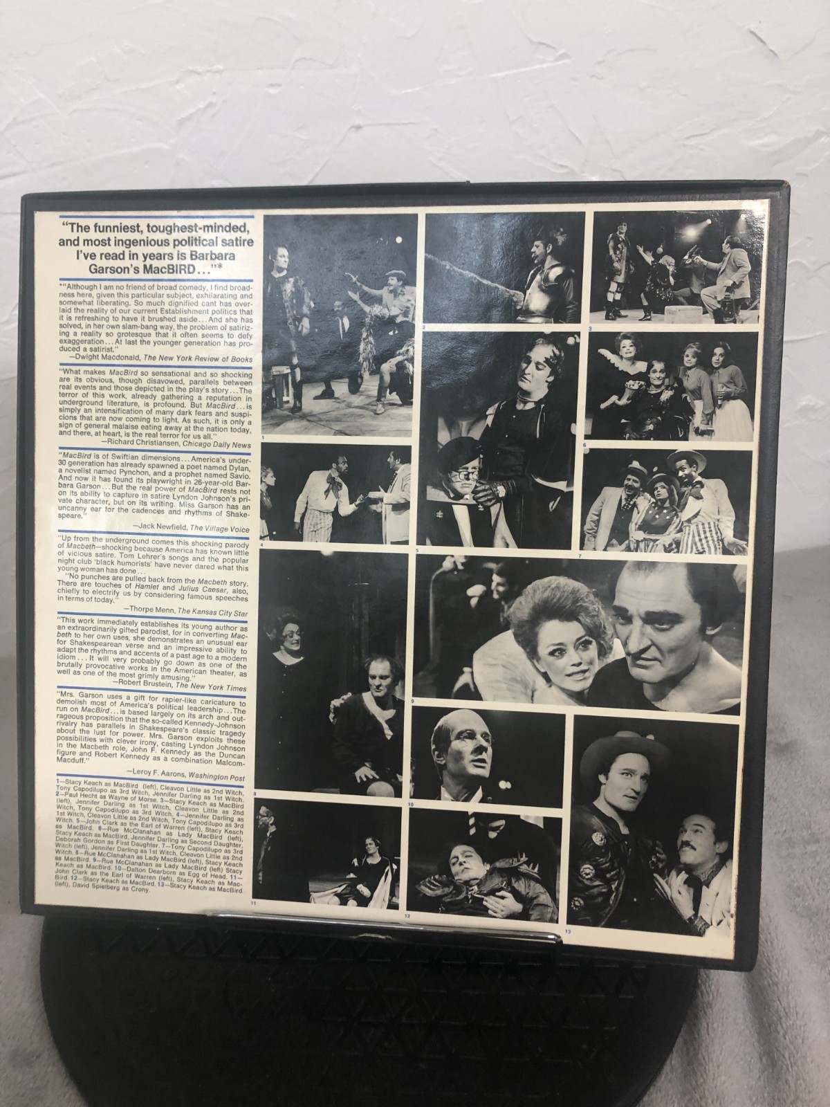 Barbara Garson – MacBird – Complete Text w/ Original Cast – Stereo 2xLP (OB100)