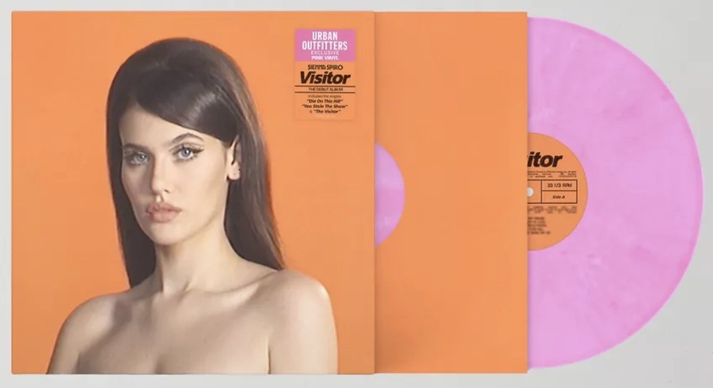 Sienna Spiro – Visitor, Vinyl Record LP RARE LIMITED PINK Coloured NEW Sealed