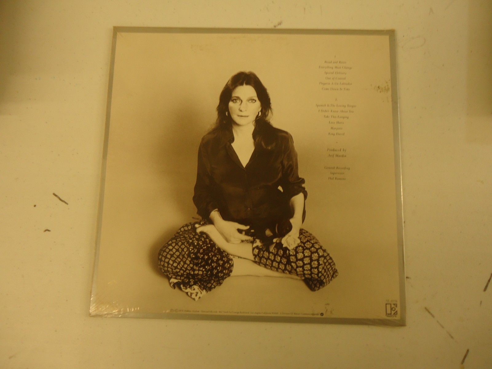Judy Collins Bread & Roses LP (1976) NEW Shrink Wrap Tear