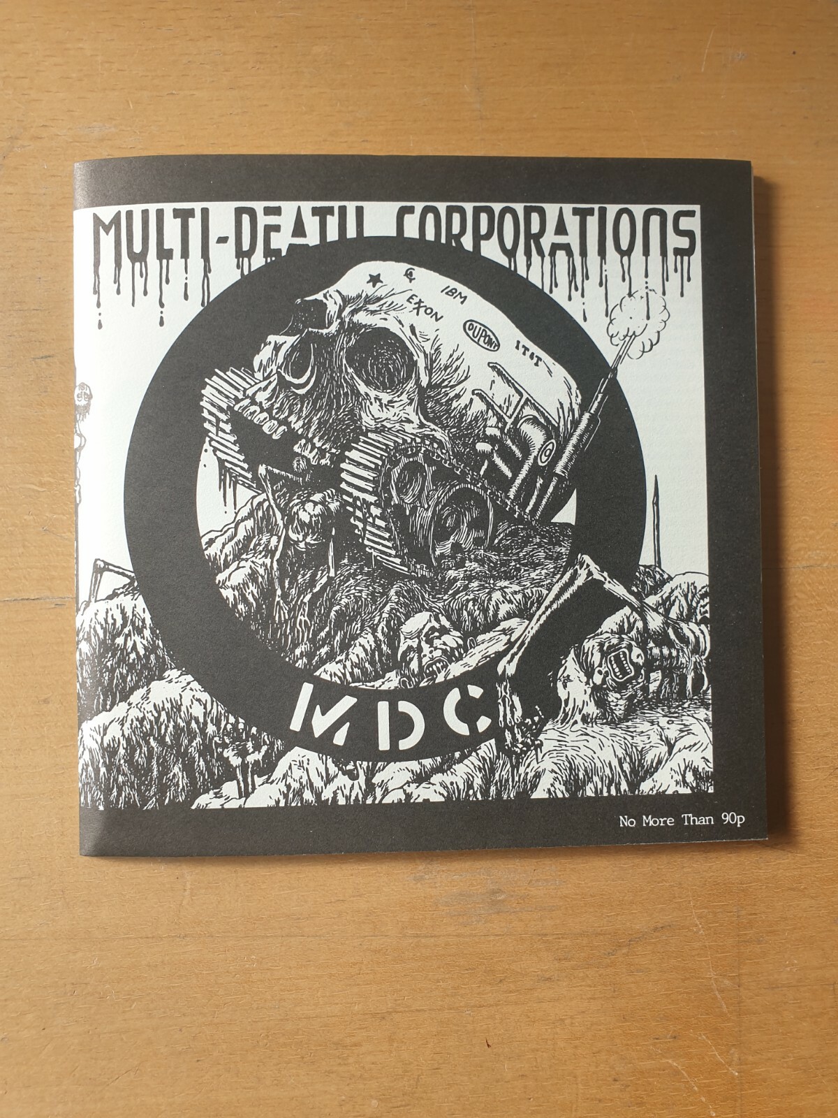 MDC “Multi Death Corporations” Crass Records 7″ 1983 Mint