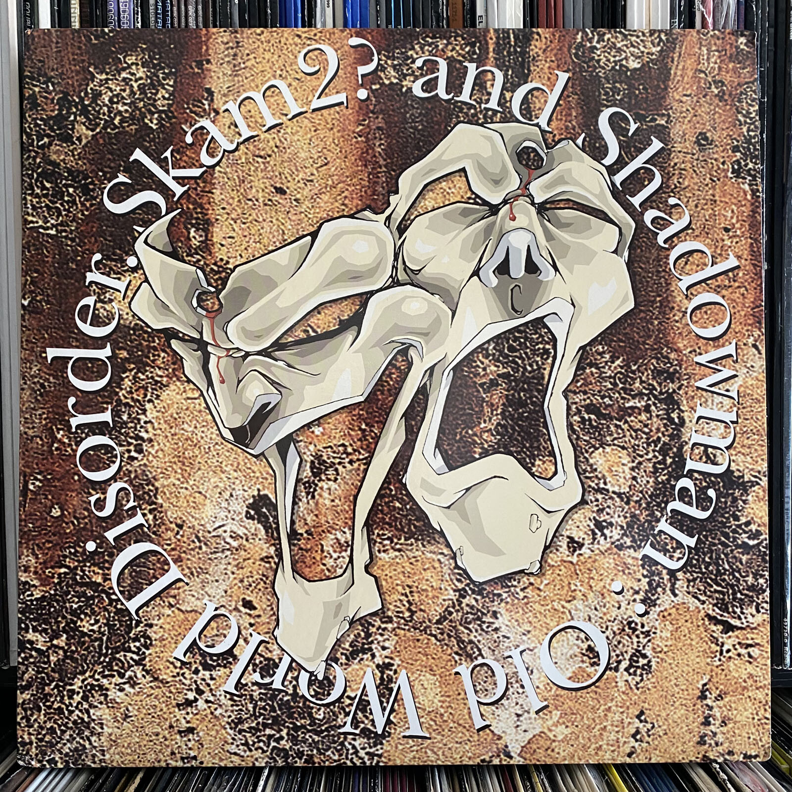 OLD WORLD DISORDER + DJ SPINNA – RAP SH*T (12″) 2002!! RARE!! SHADOWMAN + SKAM