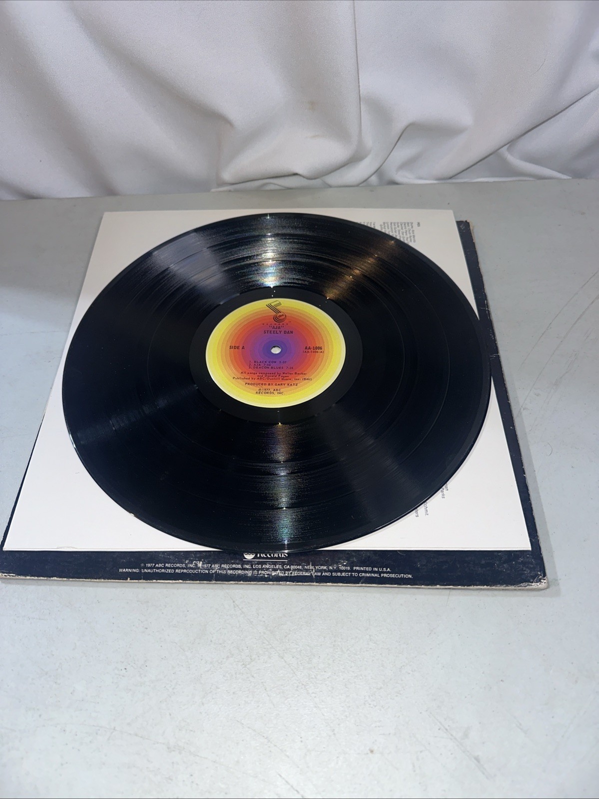 Steely Dan Aja Vinyl LP 1977 ABC Records First Press