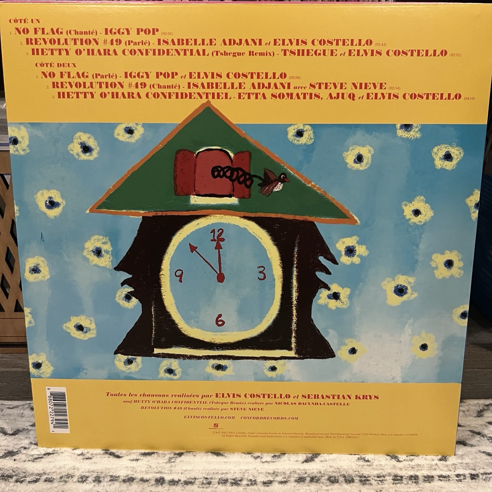 Elvis Costello – La Face de Pendule à Coucou Vinyl LP Concord Records 2021 US