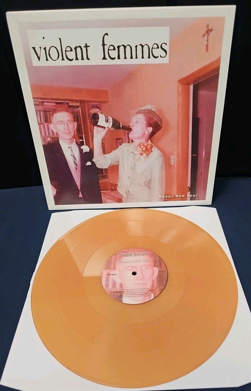 Violent Femmes – Happy New Year 2015 RSD LIMITED EDITION Champagne VINYL RECORD
