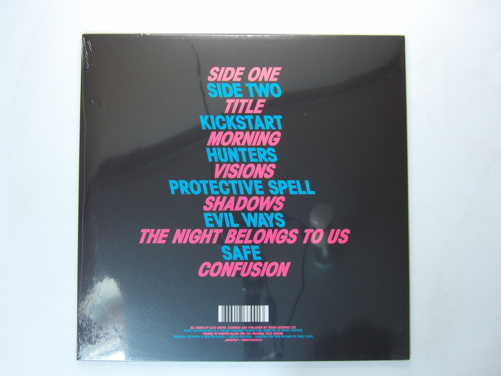 Alec Cheer: Night Kaleidescope 2018 NEW SEALED Trunk LP