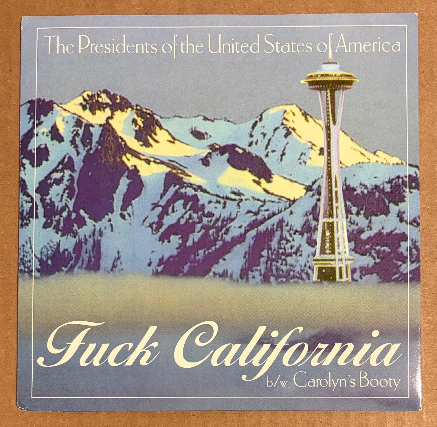 Presidents Of The United States Of America – F— California RARE 7″ vinyl ’95