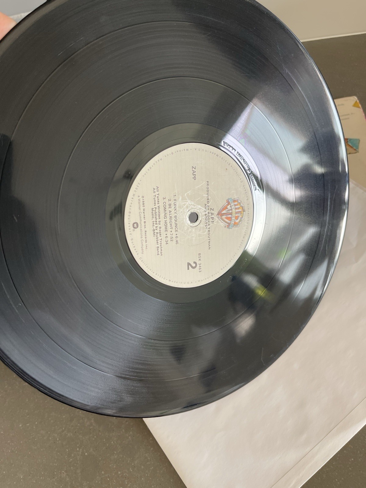 Zapp – Zapp (Warner, BSK 3432) LP Vinyl Funk Classic Reissue (Damaged Cover)
