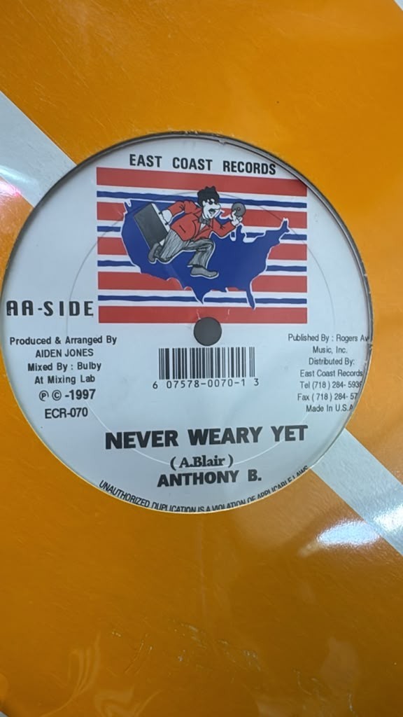 General B.* / Roundhead* / Ghost , Anthony B – Ill Na Na / Never Weary Yet (12″)
