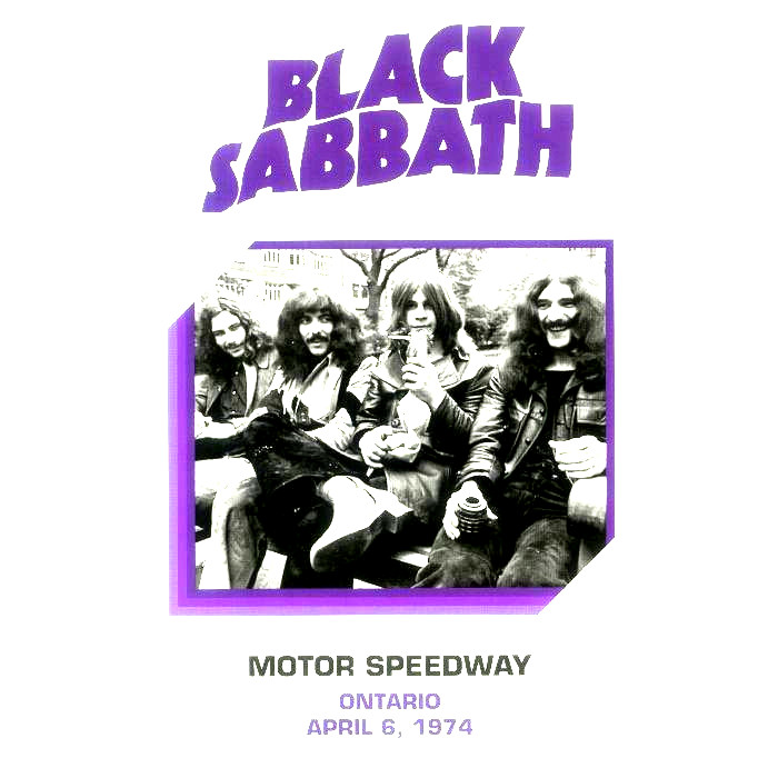 Black Sabbath -Motor Speedway Ontario 4/6/74 VINYL Sealed SHIPS TODAY