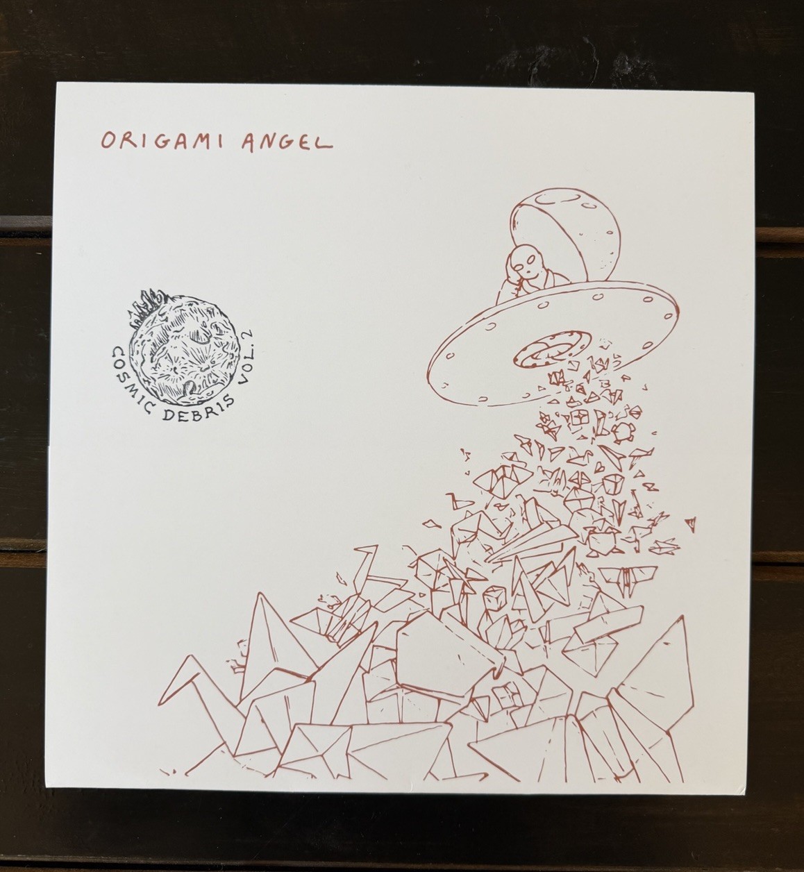 Origami Angel – Cosmic Debris Vol 2 LP Band Variant 38/50 Counter Intuitive OOP