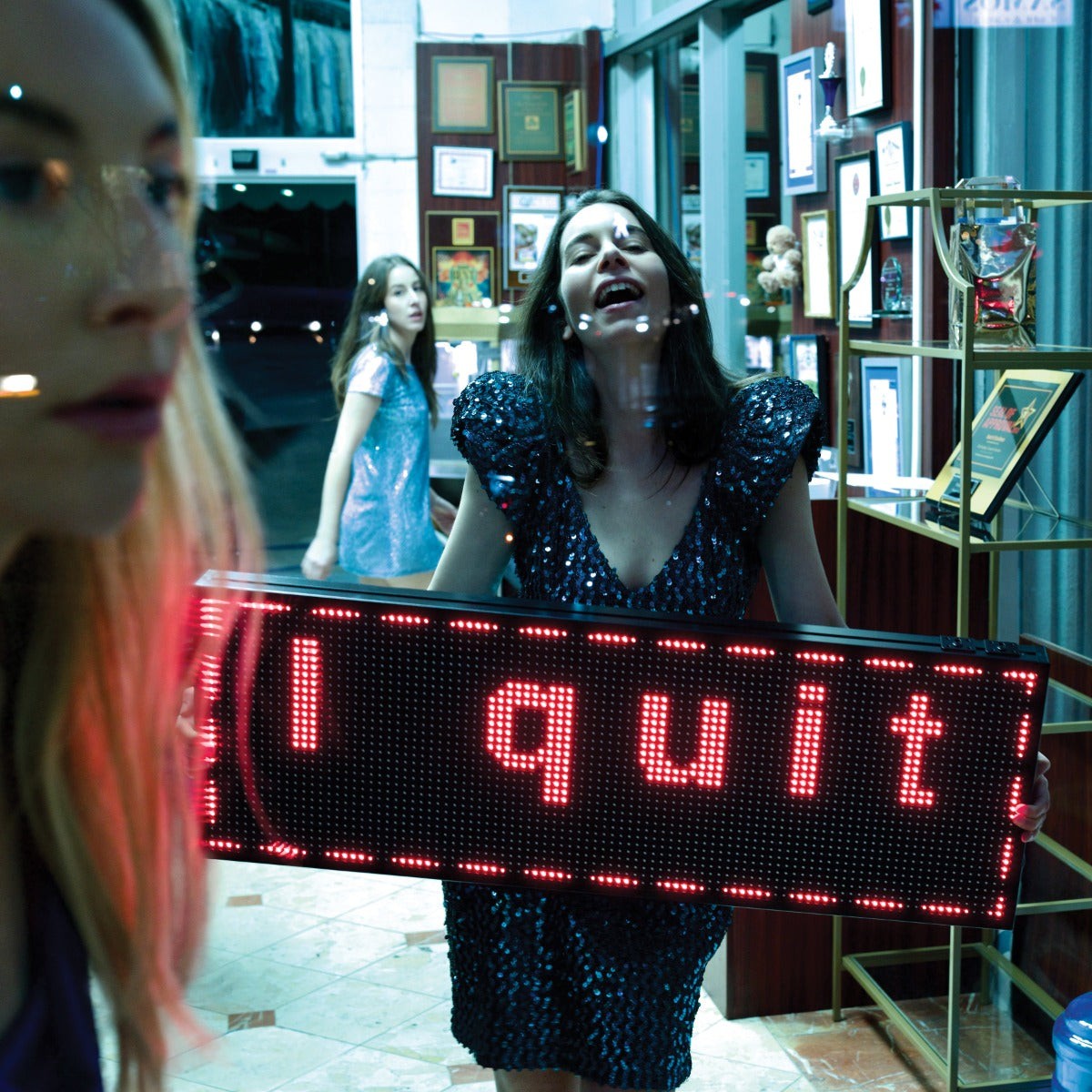 Haim – I Quit | Metallic Silver 2LP | w/ Color Insert Poster