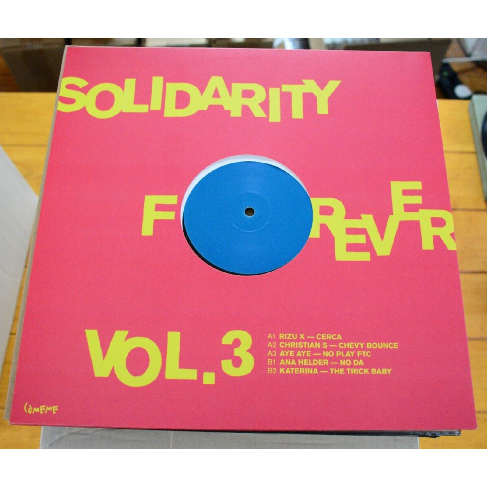 SOLIDARITY FOREVER VOL 3 12″ DJ VINYL GERMANY TECHNO NM