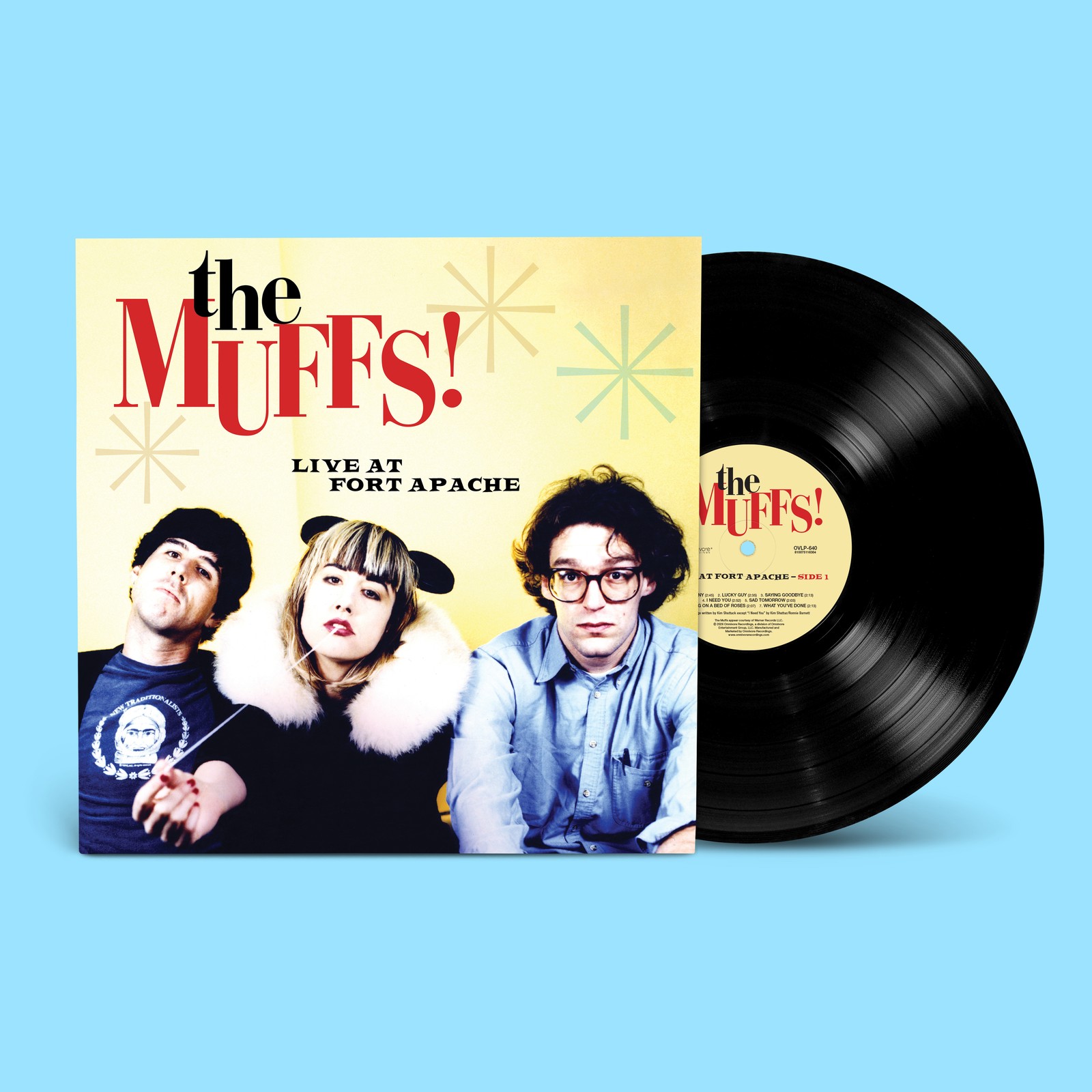The Muffs Live at Fort Apache (Vinyl) 12″ Album (UK IMPORT) (PRESALE 08/28/2026)
