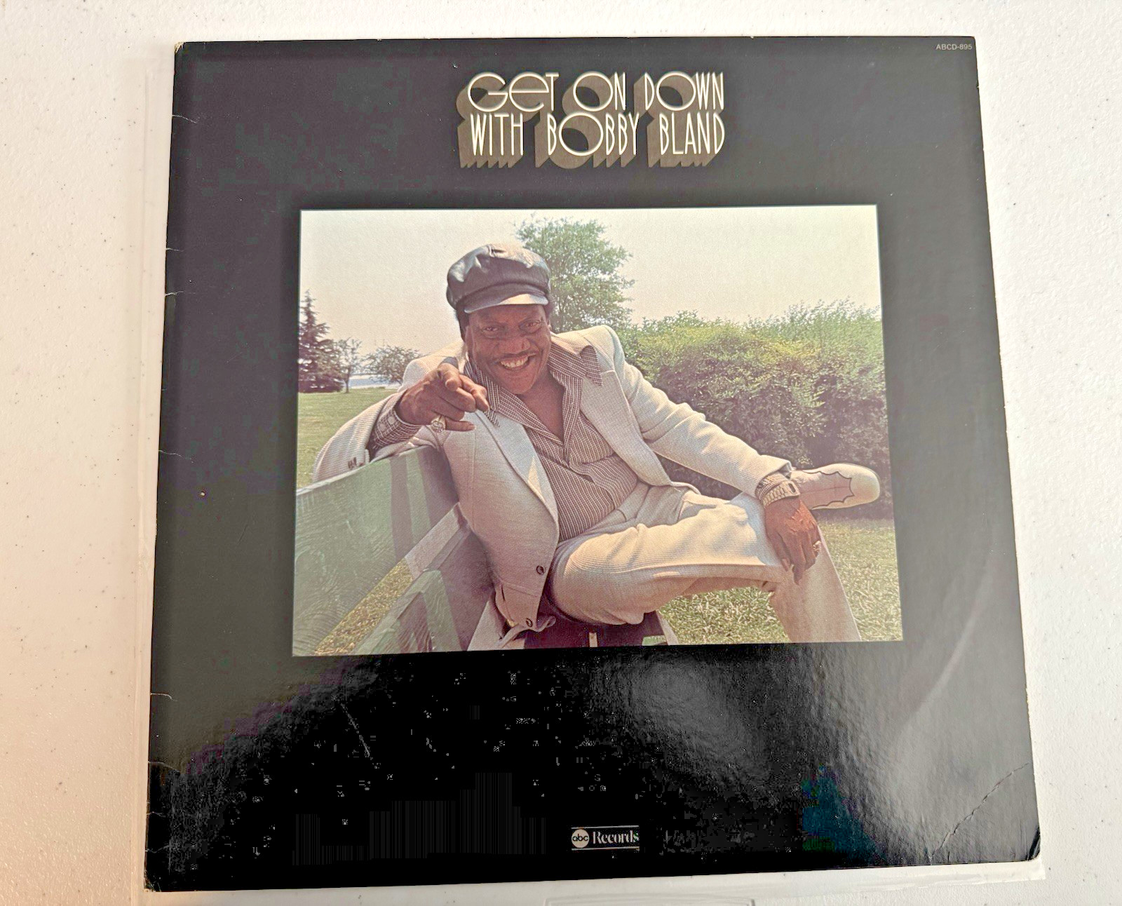 BOBBY BLAND Get On Down LP ABC VG+ Vinyl Record