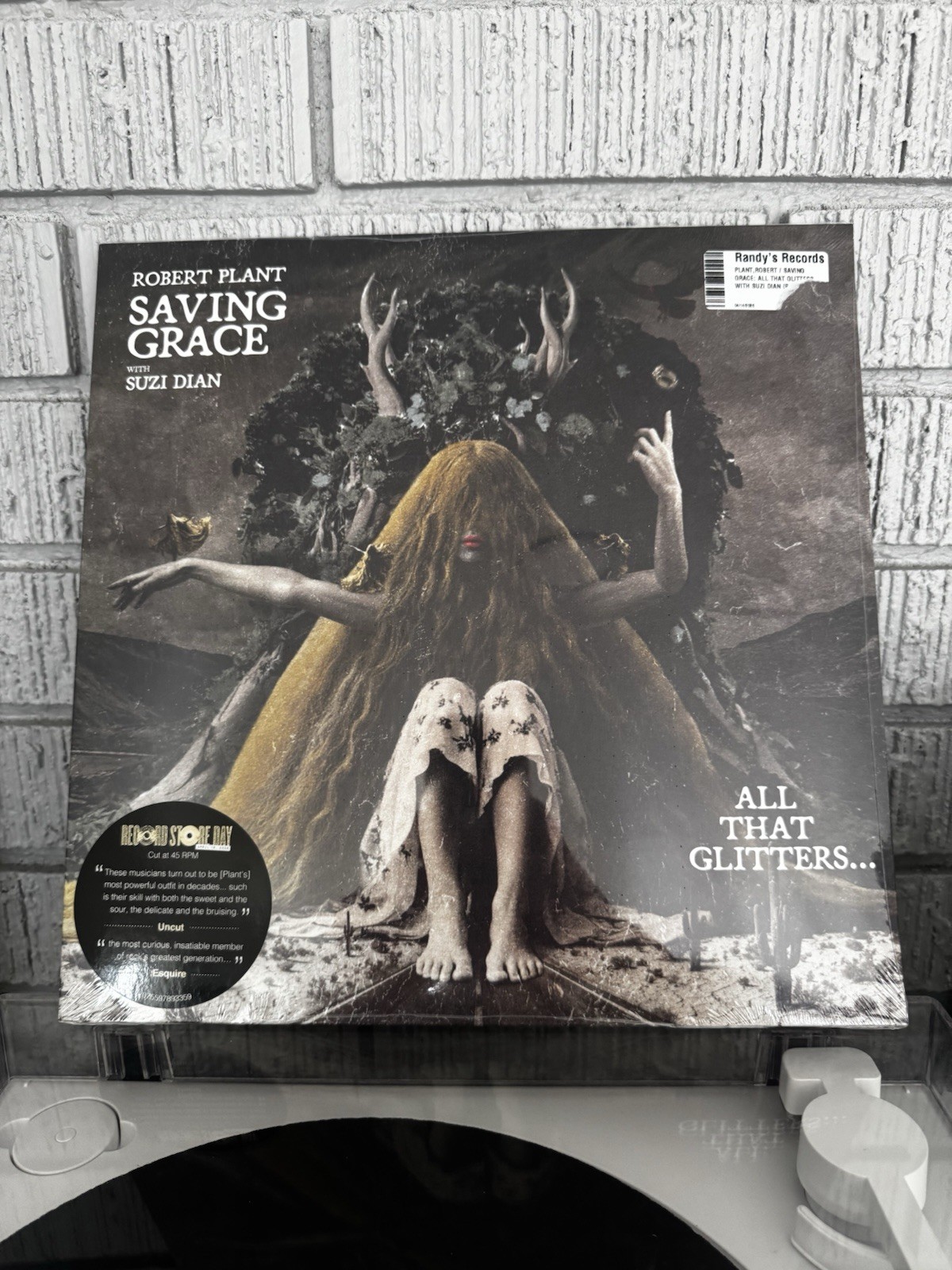 Robert Plant (Saving Grace) Record Store Day Vinyl EP All That Glitters Sealed!