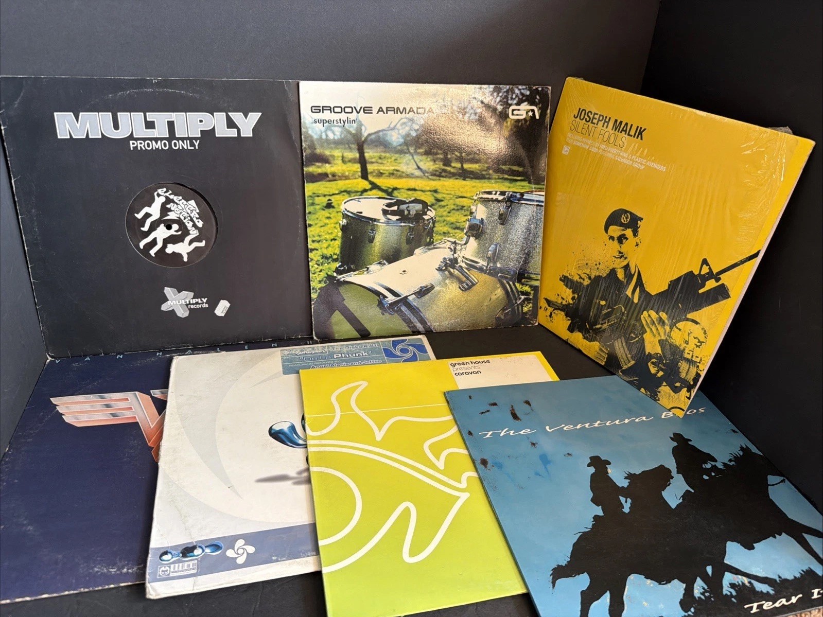 Vintage House/Electr 12″ Vinyl Collection-7Records-Groove Armada,Ventura Bros #V
