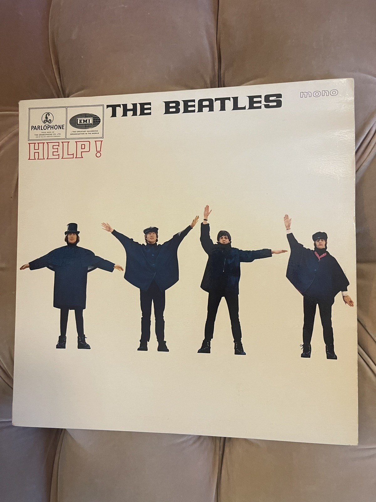 The Beatles ‘HELP’ 1965 UK ‘Mono’ 1stPress LP Variant A EX+/NM!