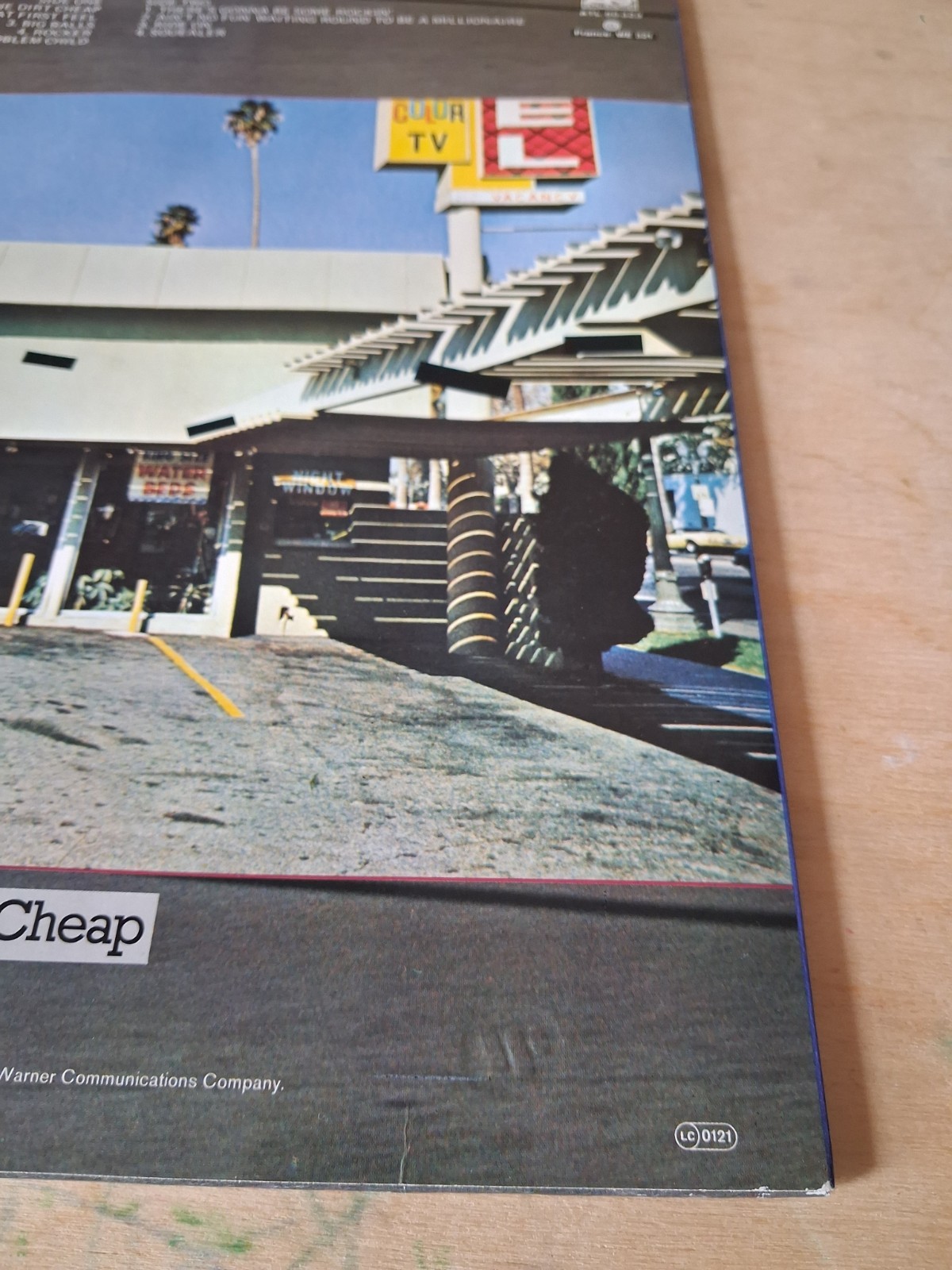 AC/DC Dirty Deeds Done Dirt Cheap Germany Atlantic ATL 50323 with Lyric Sht EX+