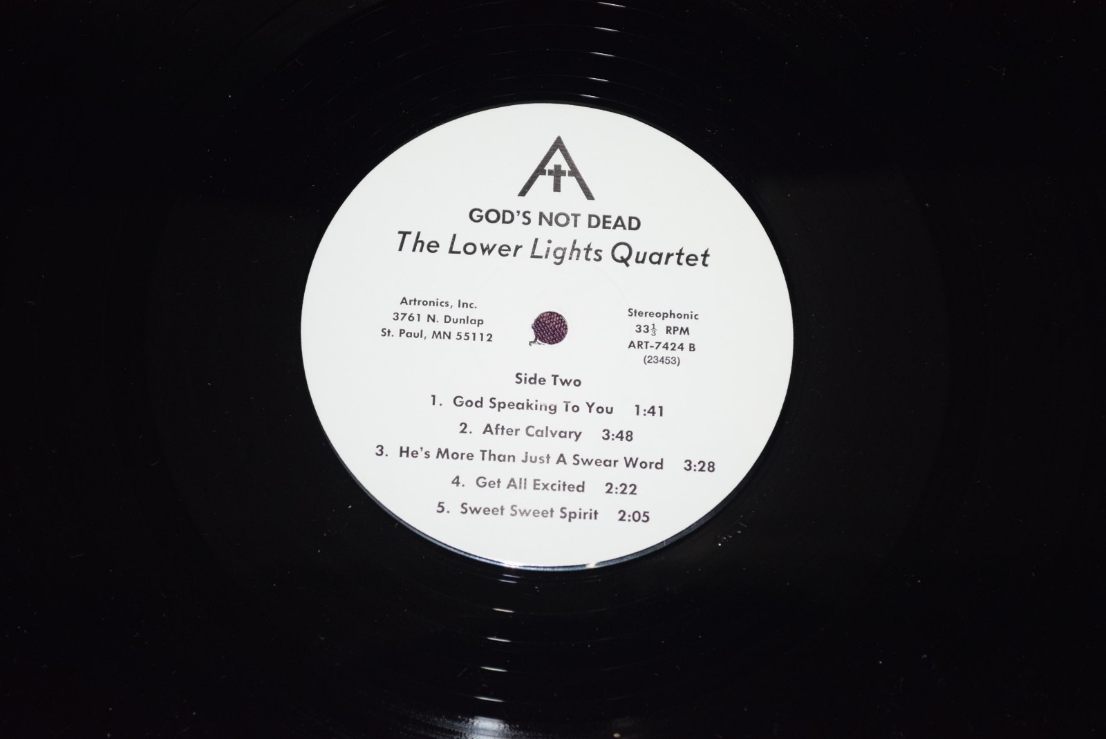 Lower Lights Quartet – God’s Not Dead 1974 Artonics Shrink Christian folk NM/EX