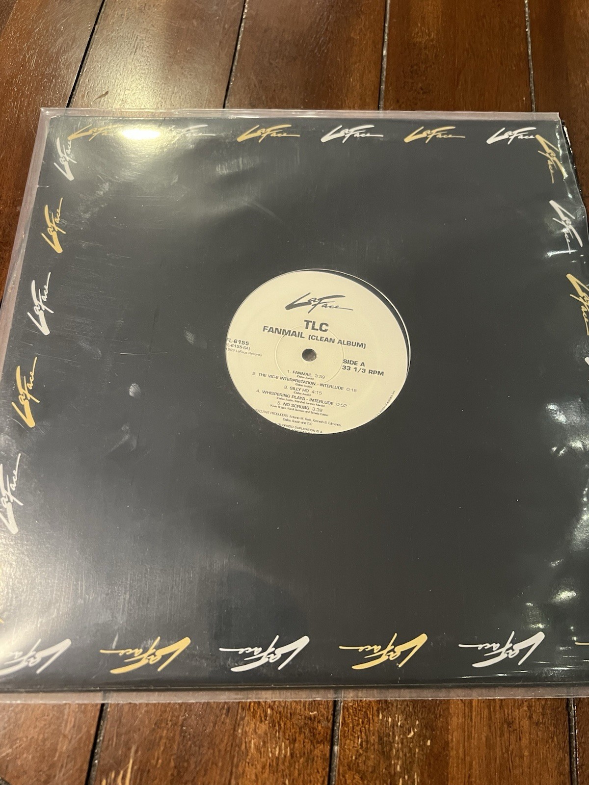 TLC “FANMAIL (CLEAN ALBUM) 2X 12” PROMO VINYL – 1999 LA FACE RECORDS