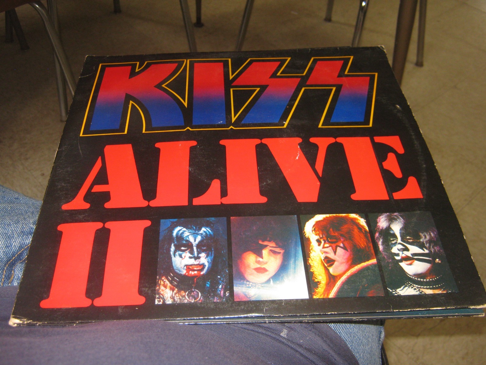Kiss Alive II album with Tattoos VINTAGE KISS BOOKLET ARMY ORDER Inserts