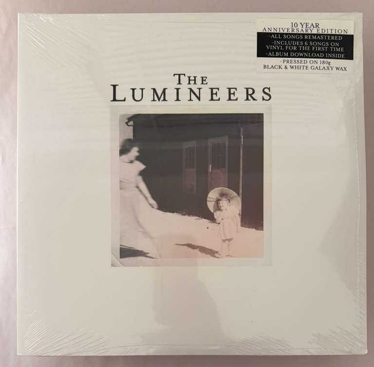 THE LUMINEERS – 10 YEAR ANNIVERSARY 180G BLACK & WHITE GALAXY 2LP 2022 NEW – A30