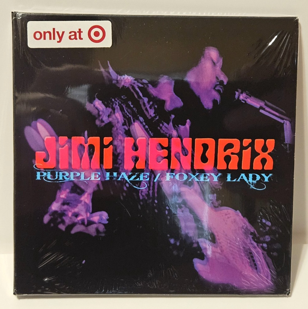 SEALED New JIMI HENDRIX PURPLE HAZE FOXEY LADY Foxy 4″ TINY VINYL 4 inch Record