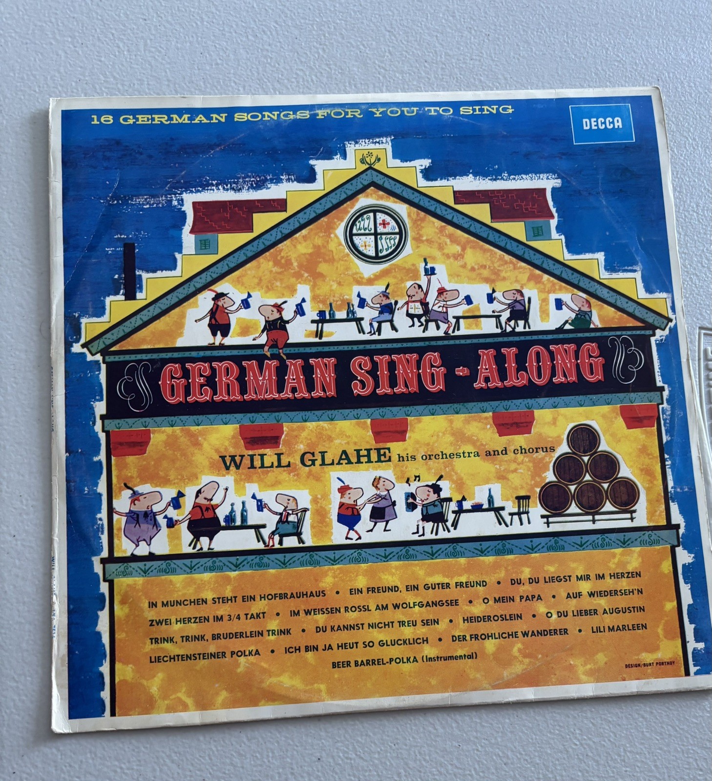 Mixed bulk Vinyls – 9 German / 1 international songs