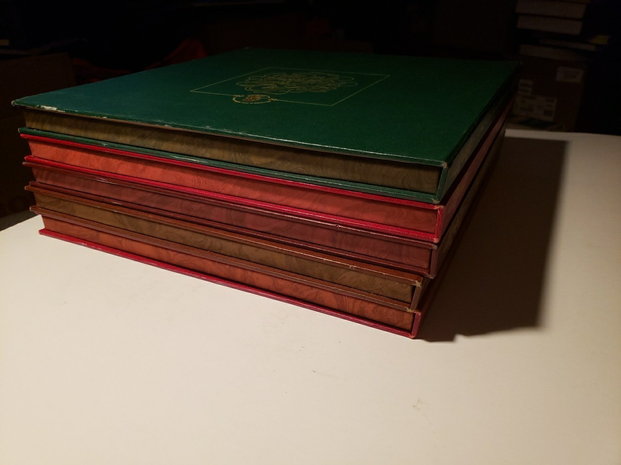 Lot Of 5 -2 LP Box Sets 100 Greatest Recordings Of All Time #’s 21-30 Red Vinyl