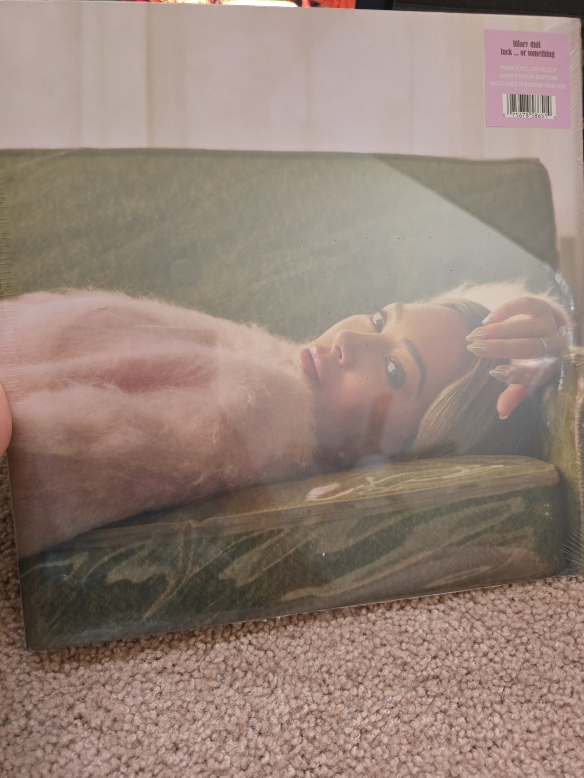 Hilary Duff Luck…Or Something Tour Exclusive Happy Hour Edition Vinyl, Sealed