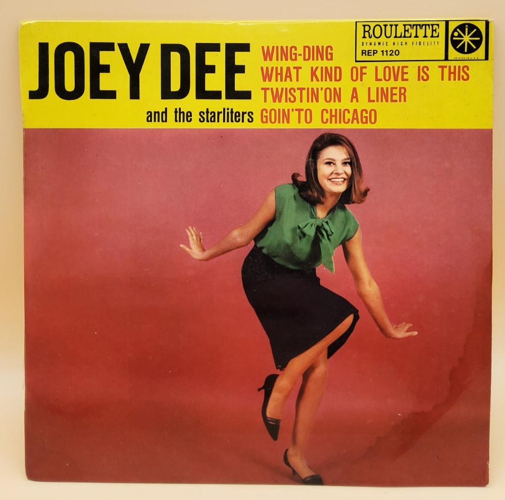 Joey Dee & The Starliters Wing-Ding 7″ scarce EP 1962 Roulette France REP 1120