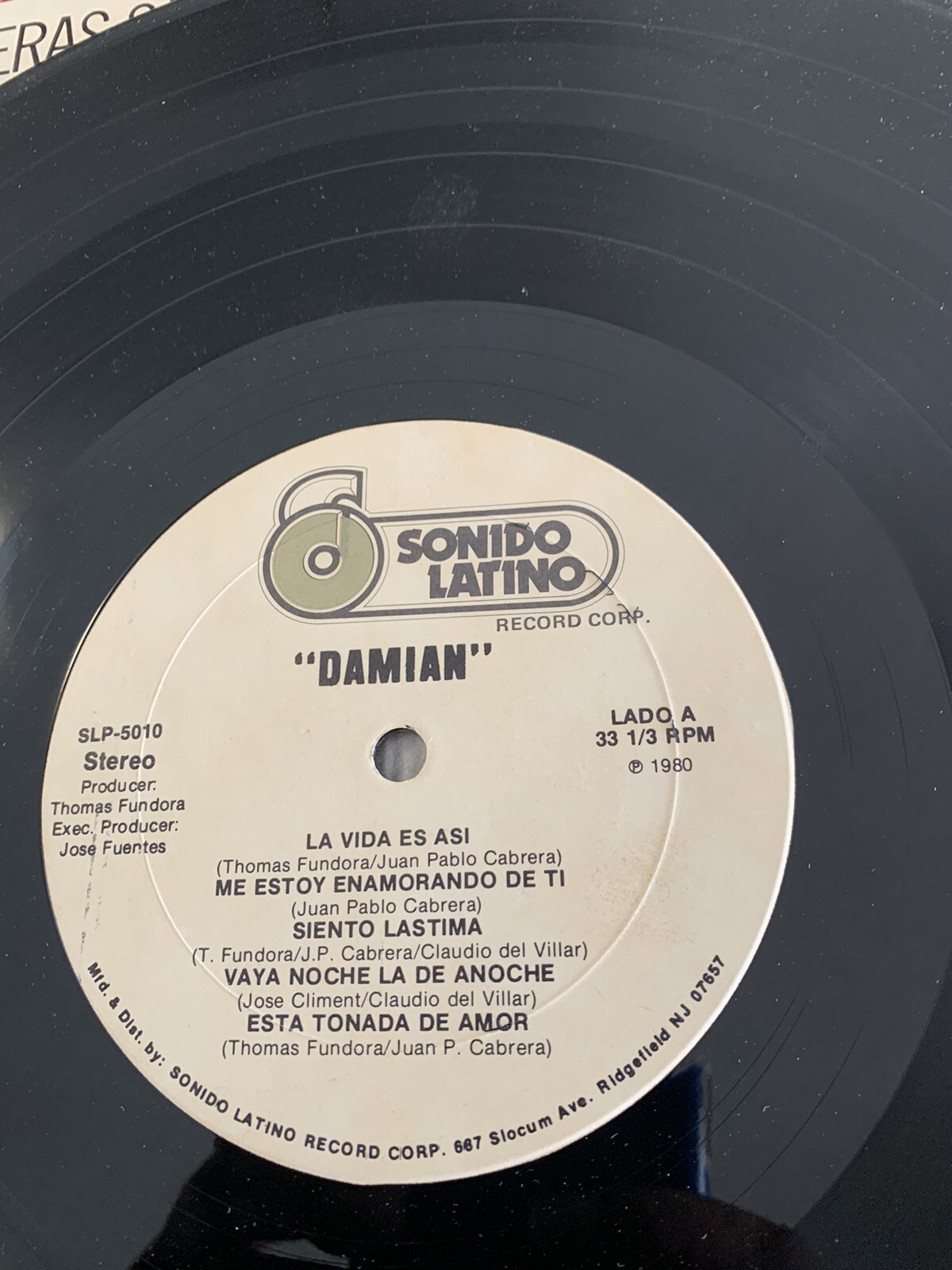 DAMIAN “ CUANDO QUIERAS SABER DE MI “ ON SONIDO LATINO REC/ READ DESCRIPTION