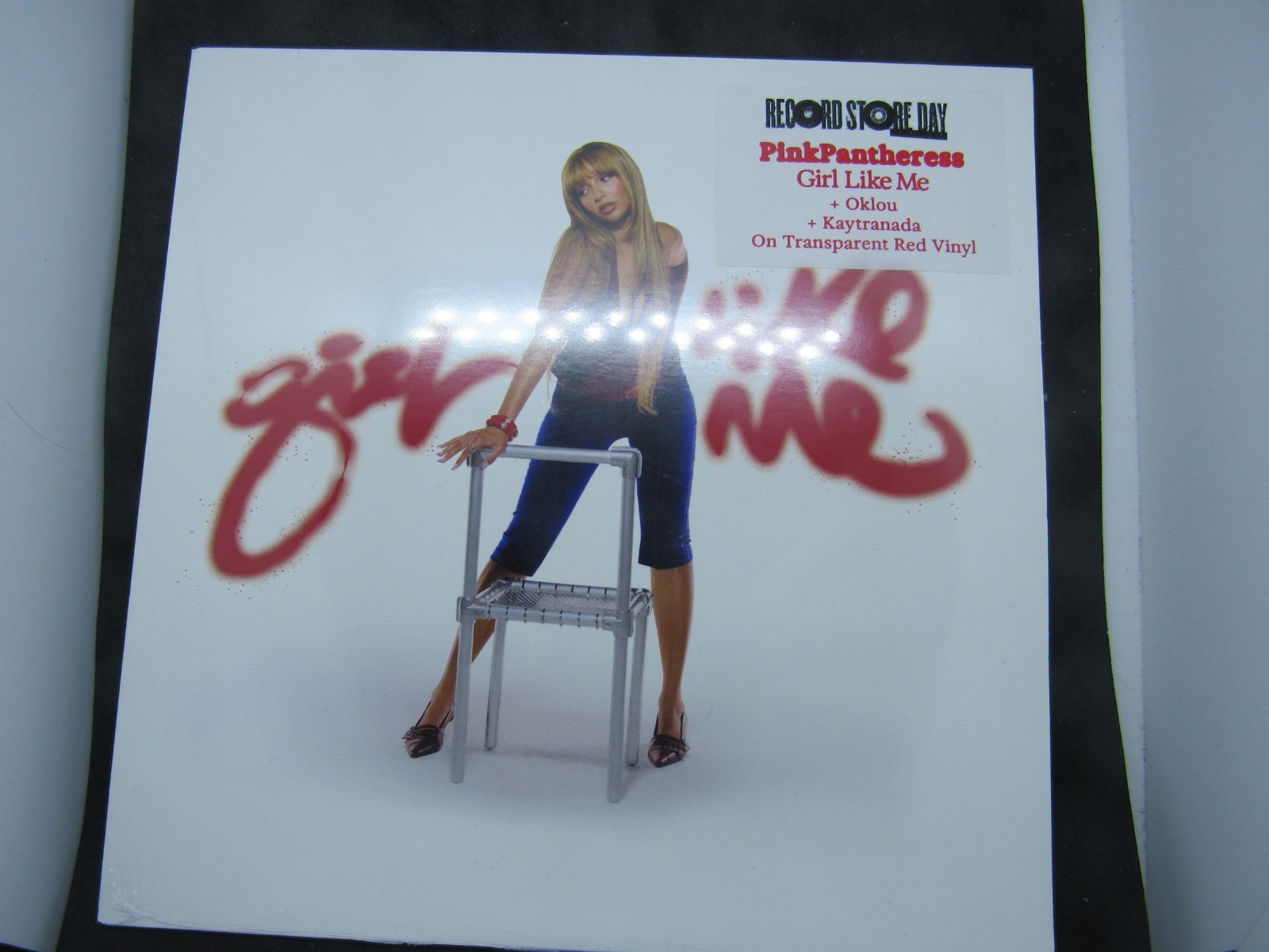 Pink Pantheress Rsd 2026 ltd/ed 7” Transparent red vinyl ”A GIRL LIKE ME” Sealed