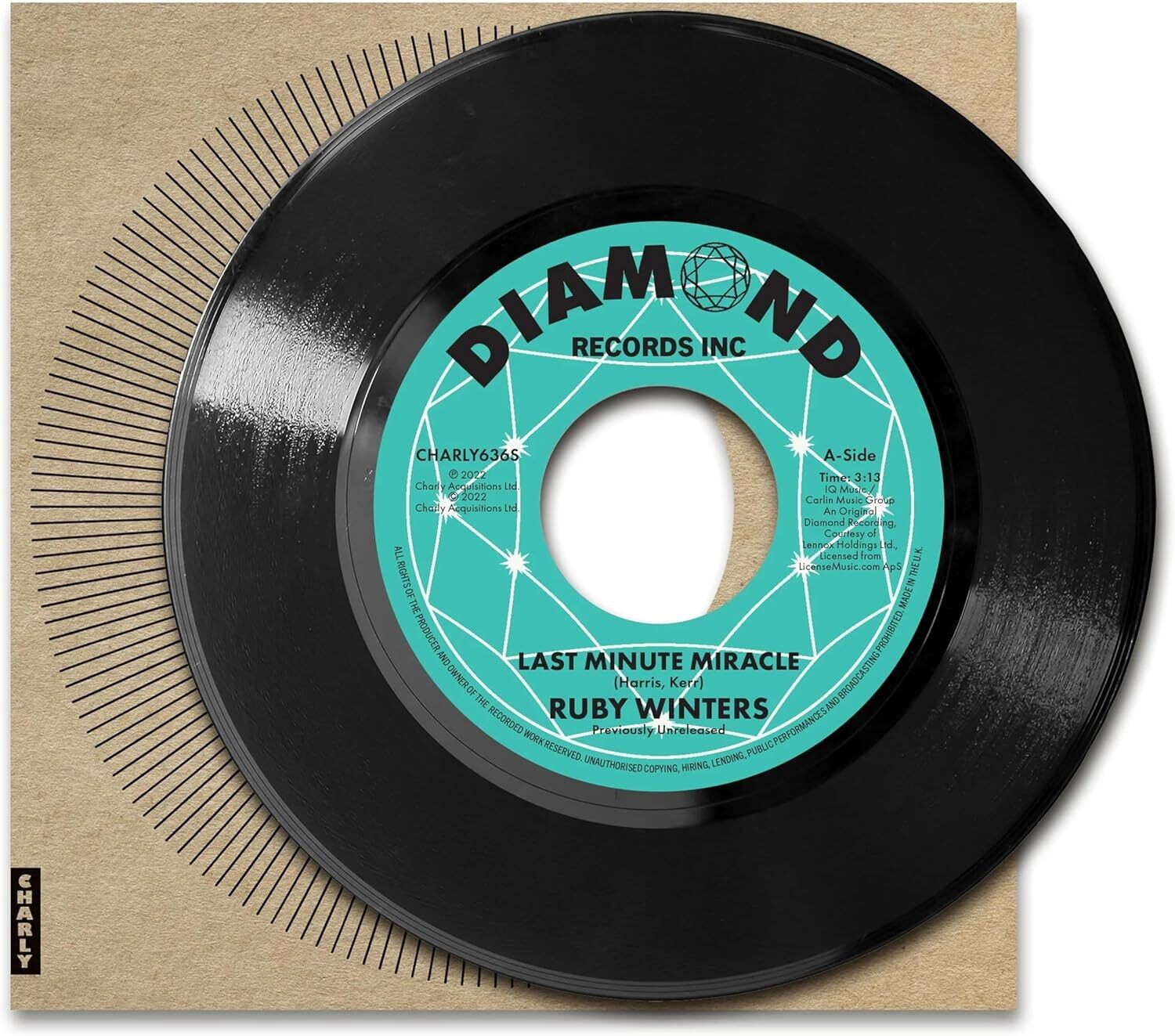 Ruby Winters Last Minute Miracle (Vinyl) 7″ Single