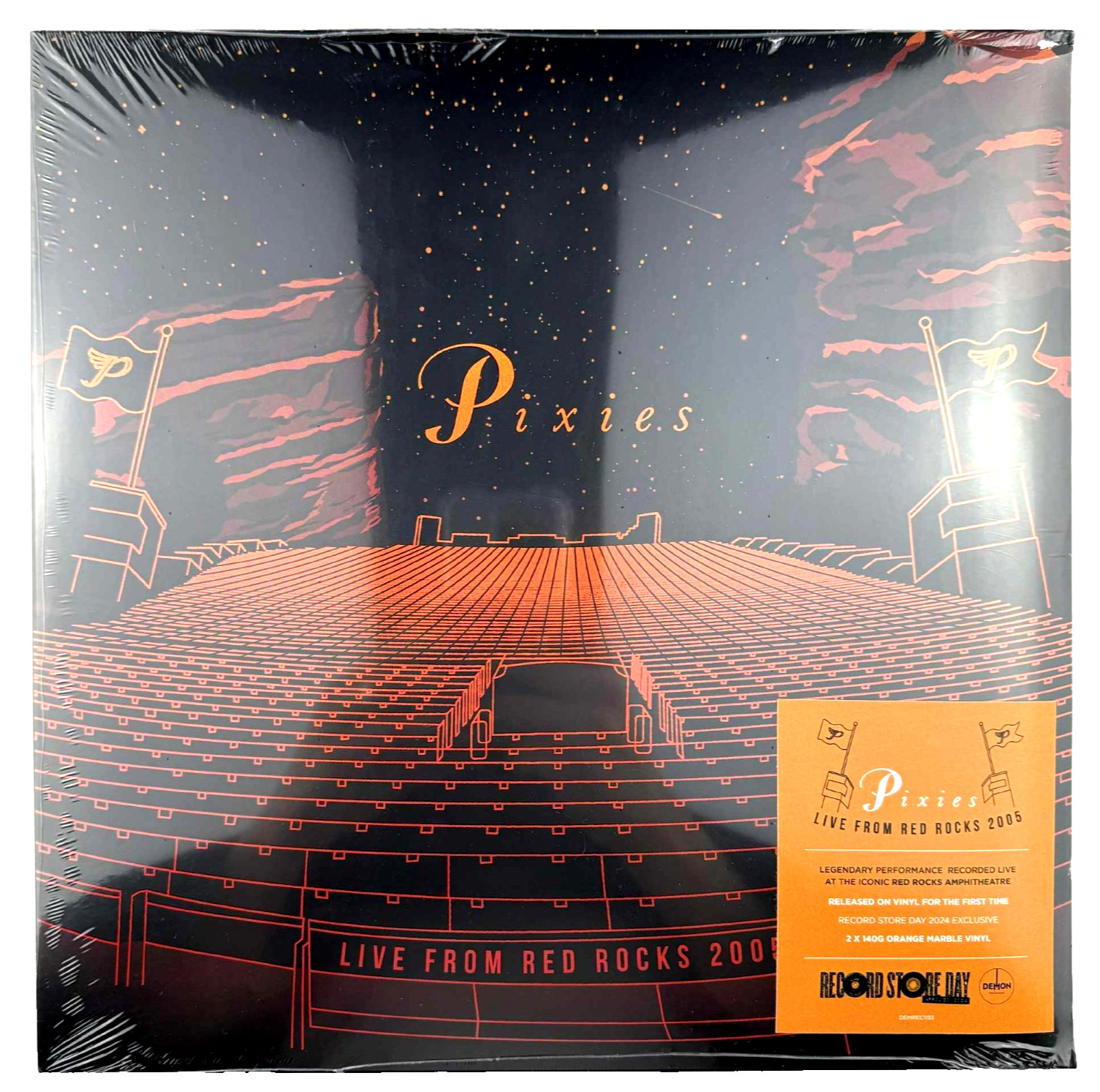Pixies Live From Red Rocks 2005 Vinyl LP Orange Colored Record NEW SEALED RSD