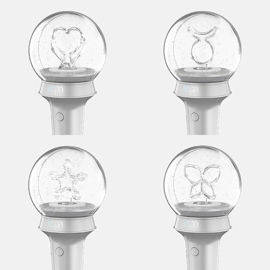 AESPA OFFICIAL LIGHT STICK FANLIGHT CUSTOM EMBLEM KARINA/GISELLE/WINTER/NINGNING