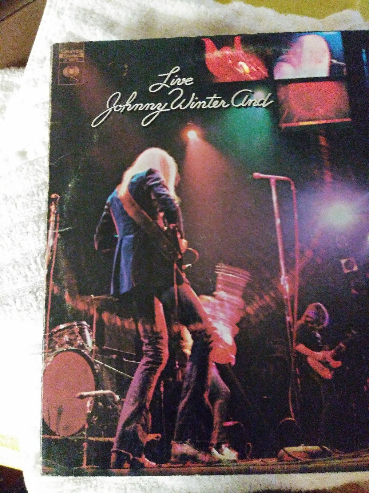 Johnny Winter – And Live – LP Vinyl Record – C 30475 – VG
