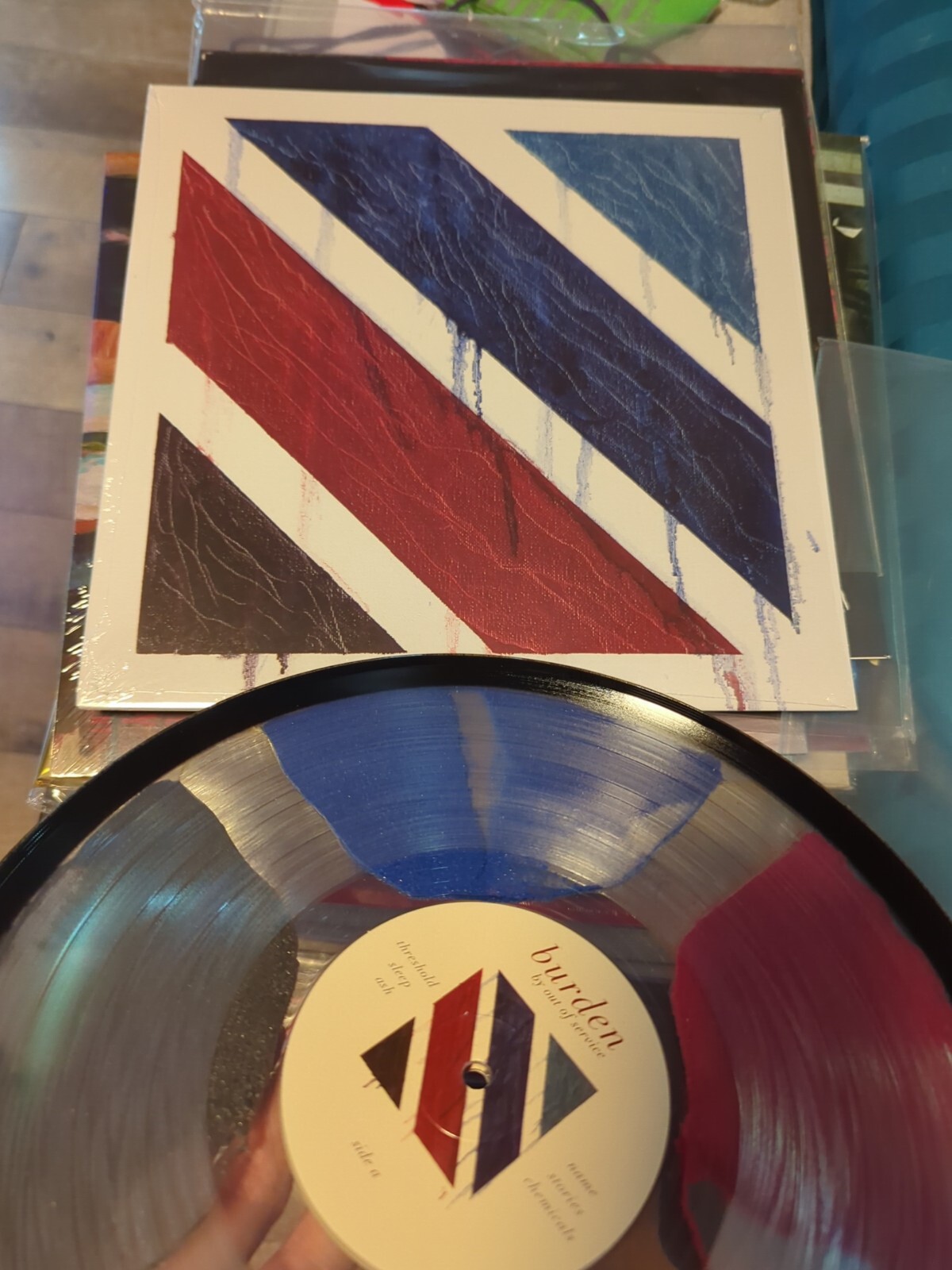 Out of Service Burden Vinyl Record Soundtrack LP Quad Sand Filled Remastered OST