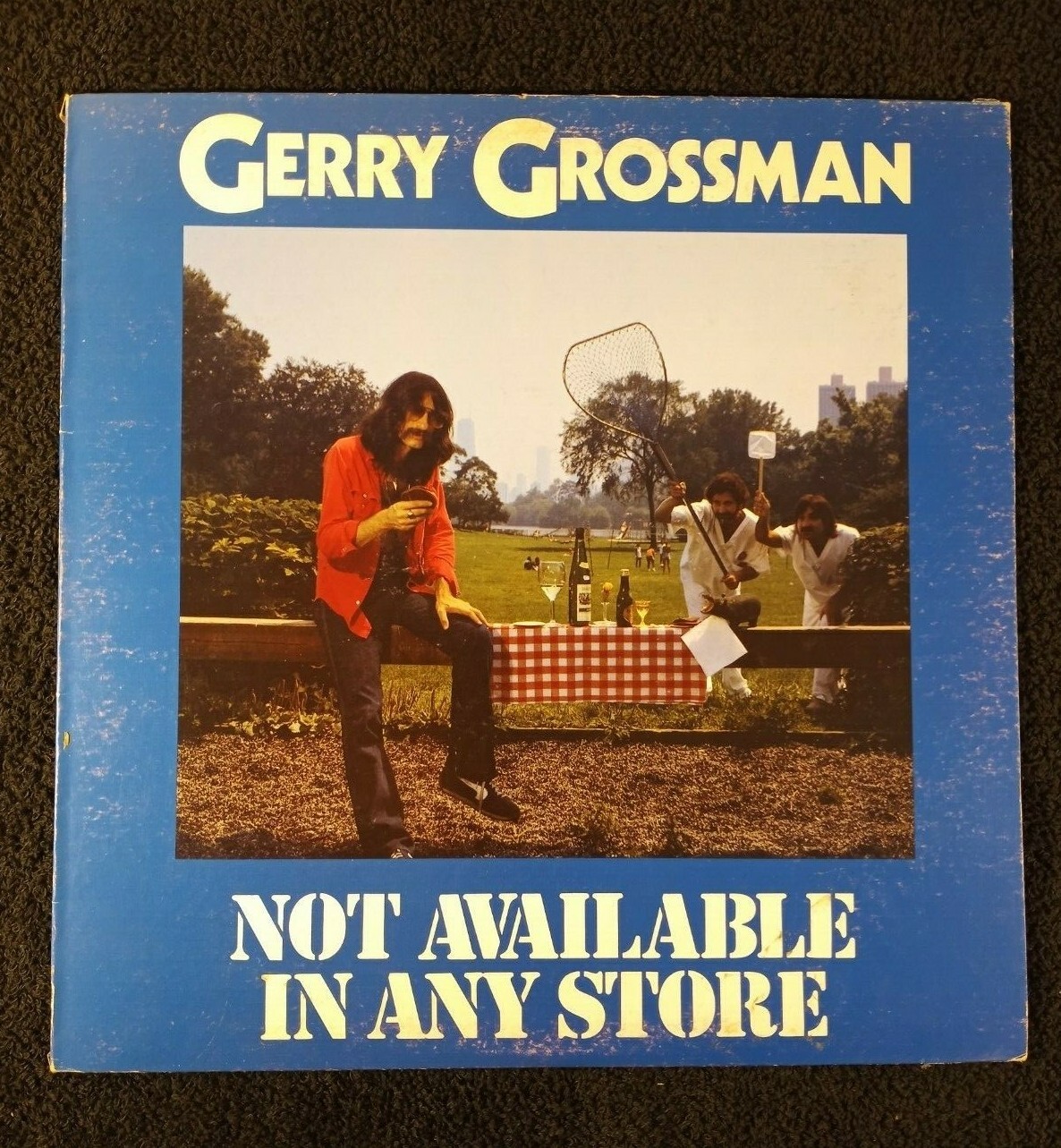VINYL LP EX GERRY GROSSMAN Not Available in Any Store Hippo-Ray HR 1114